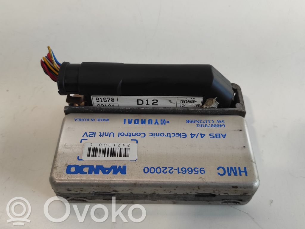 ABS control unit/module   9566122000