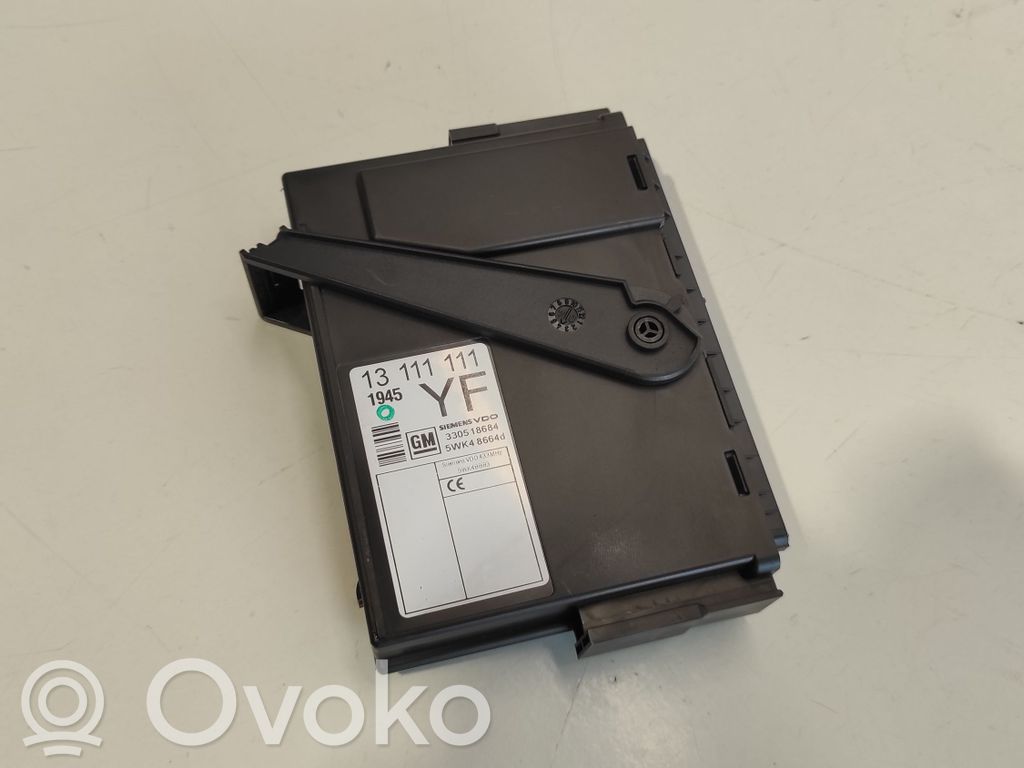 Opel Meriva A Komforto modulis 
