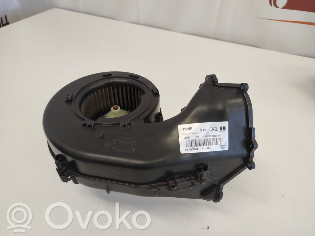 Opel Meriva A Heater fan/blower 