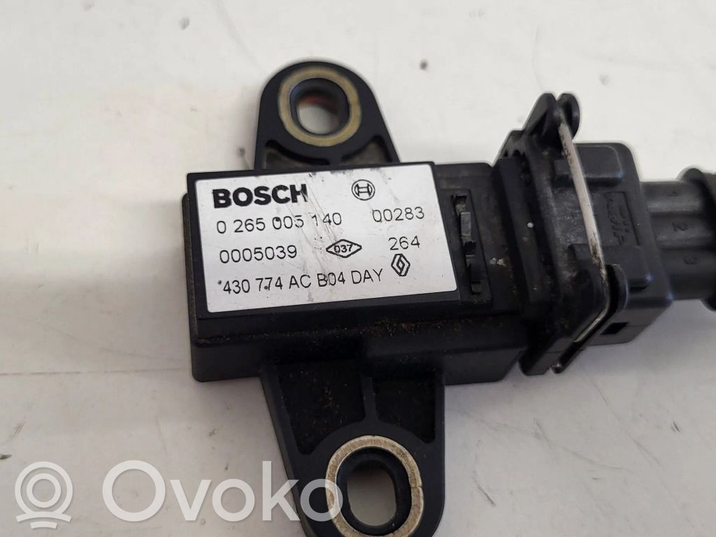 Renault Scenic RX Sensor impacto/accidente para activar Airbag 
