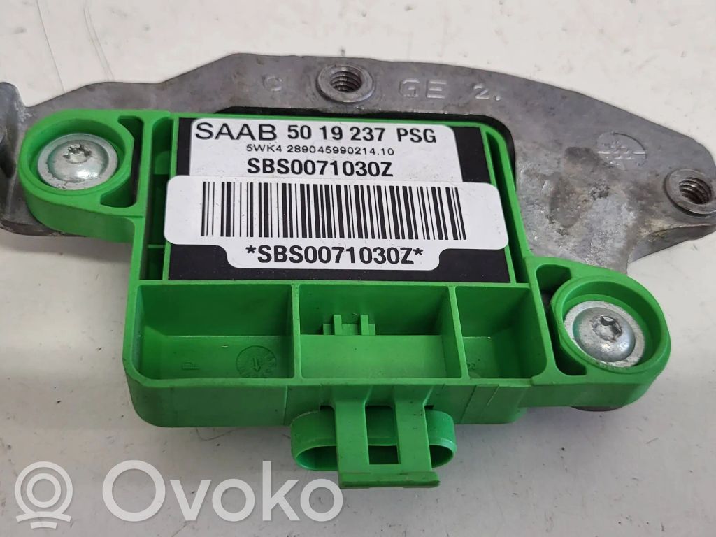Saab 9-5 Sensor impacto/accidente para activar Airbag 