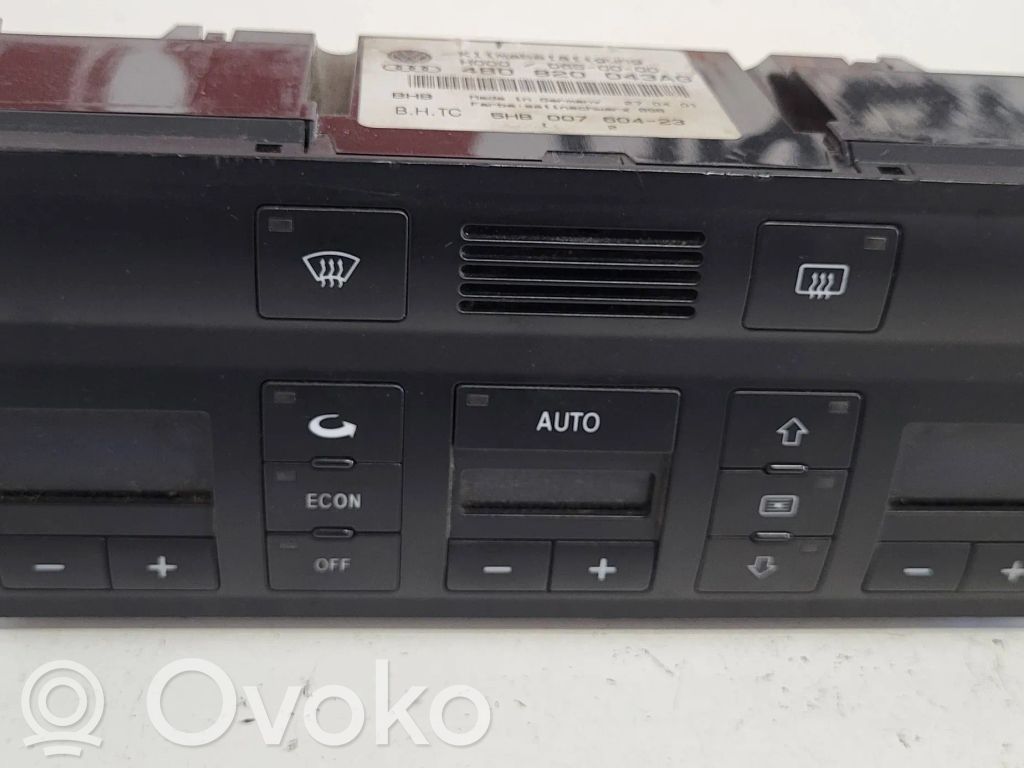 Audi A6 S6 C5 4B Climate control unit 