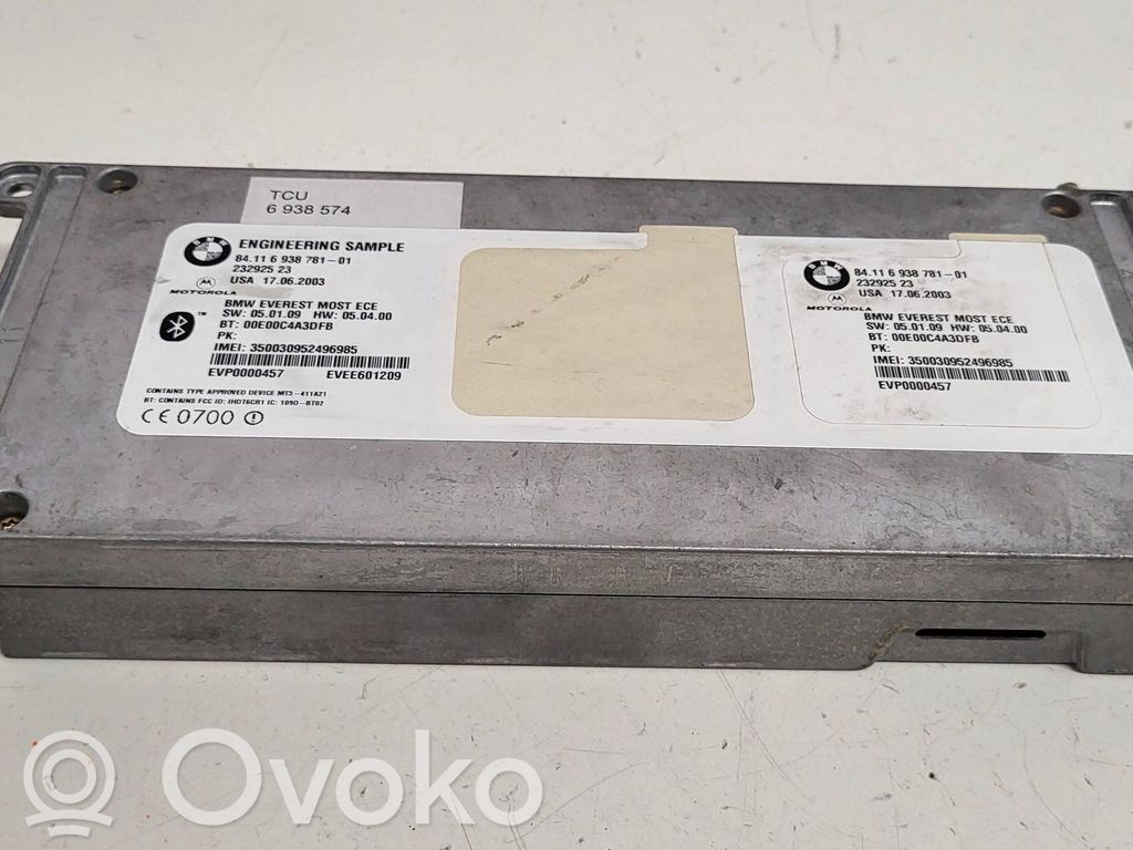 BMW 5 E60 E61 Bluetooth control unit module 
