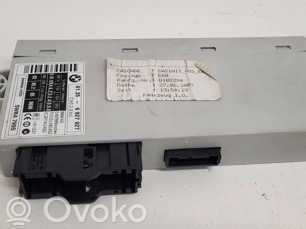 BMW 5 E60 E61 CAS control unit/module 