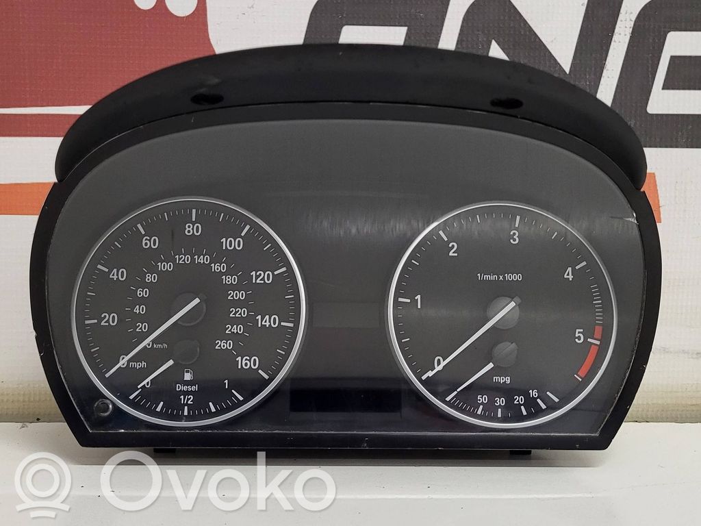 BMW 3 E92 E93 Spidometrs (instrumentu panelī) 