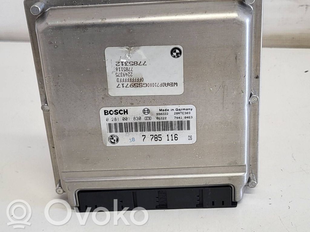 BMW 5 E39 Engine control unit/module 