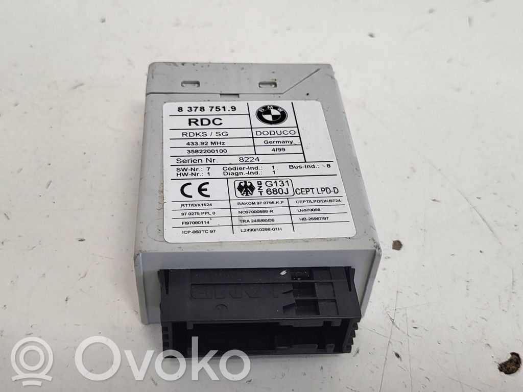 BMW 5 E39 Immobilizer control unit/module 