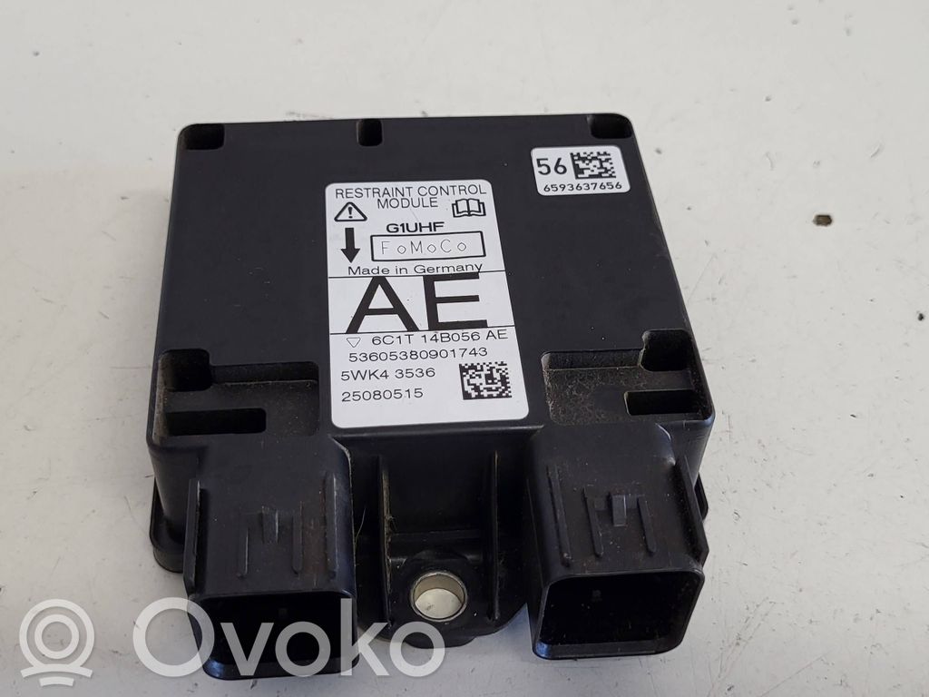 Sterownik / Moduł Airbag   6C1T14B056AE,25080515,5WK43536,53605380901743