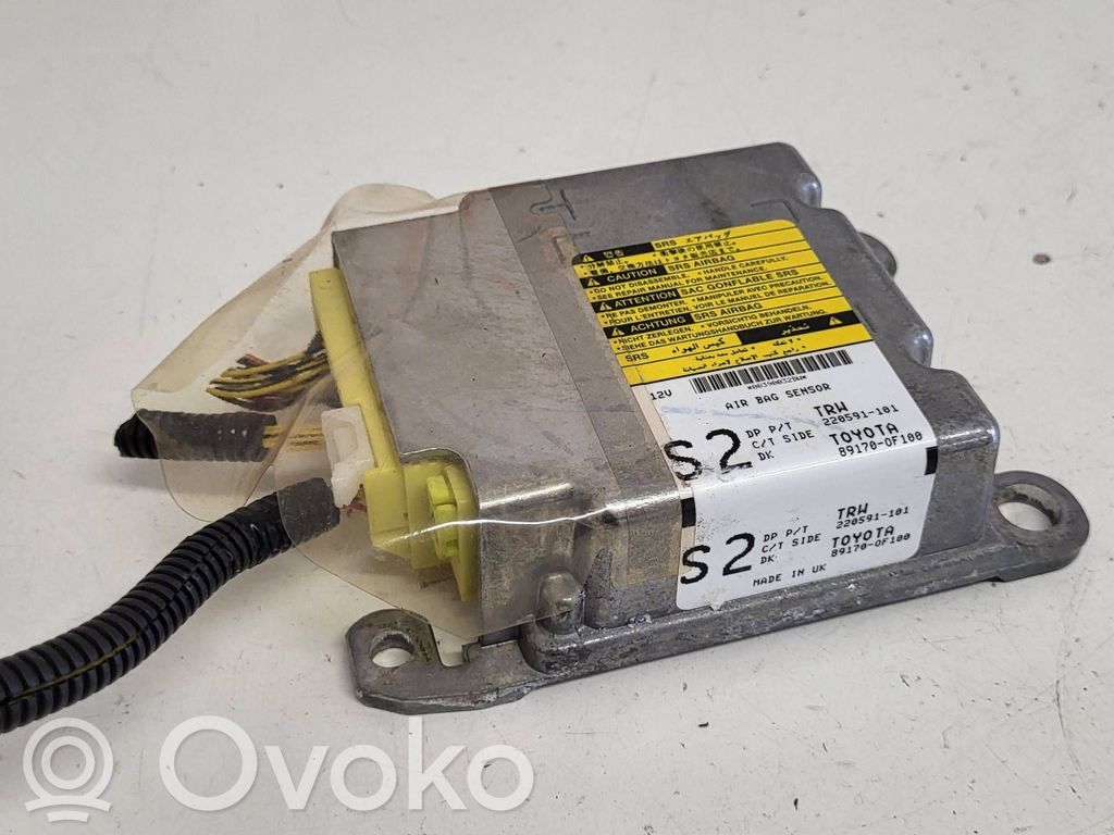 Toyota Verso Airbag control unit/module 