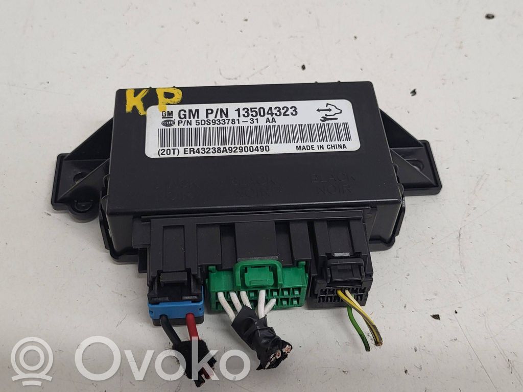 Opel Astra J Seat control module 