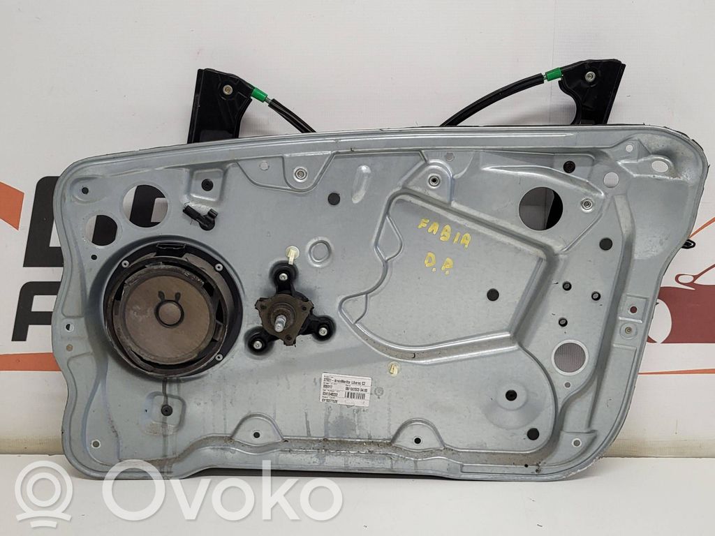 Skoda Fabia Mk1 (6Y) Manualny podnośnik szyby drzwi przednich 