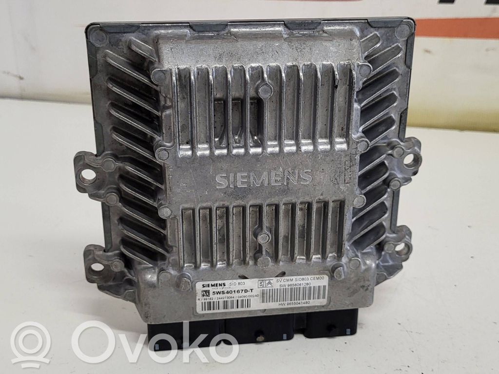 Peugeot 407 Engine control unit/module 