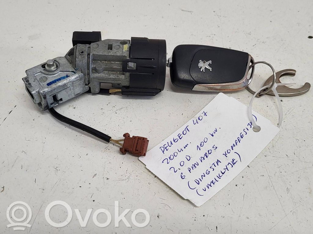 Peugeot 407 Ignition lock 
