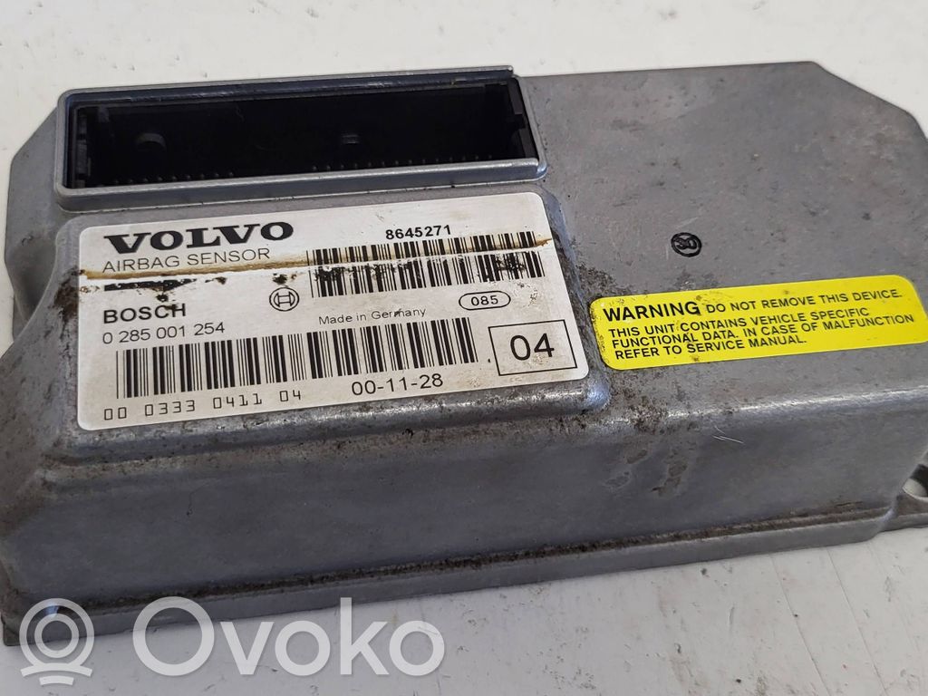 Airbag control unit/module   8645271,0285001254,000333041104