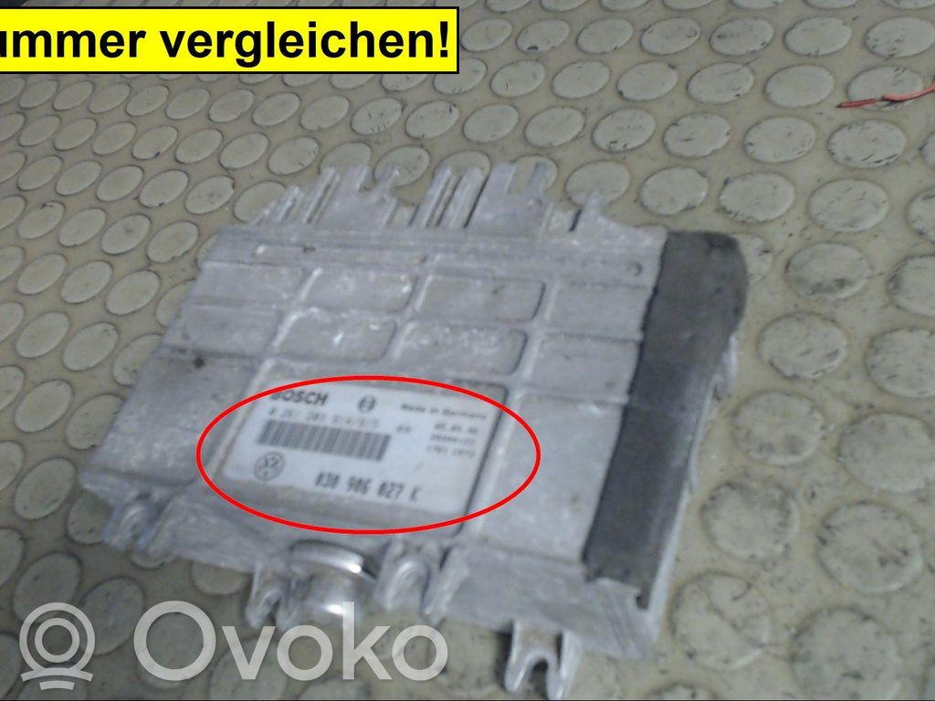 Volkswagen Polo III 6N 6N2 6NF Unitate/modul de control motor 