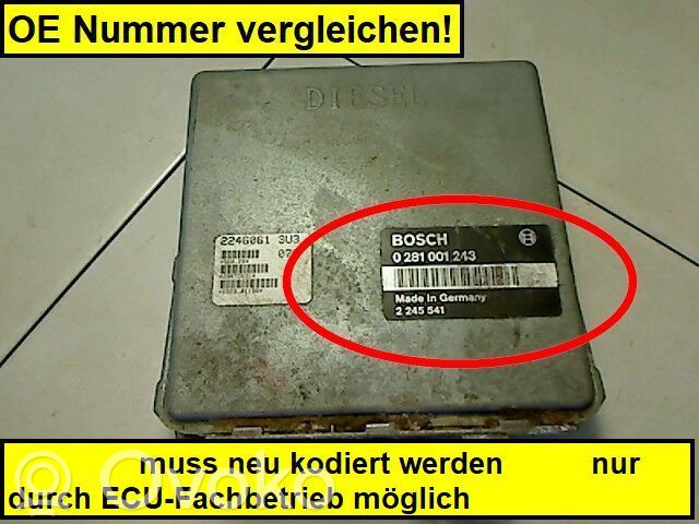 Engine control unit/module   13612247305,0281001243,13612246061