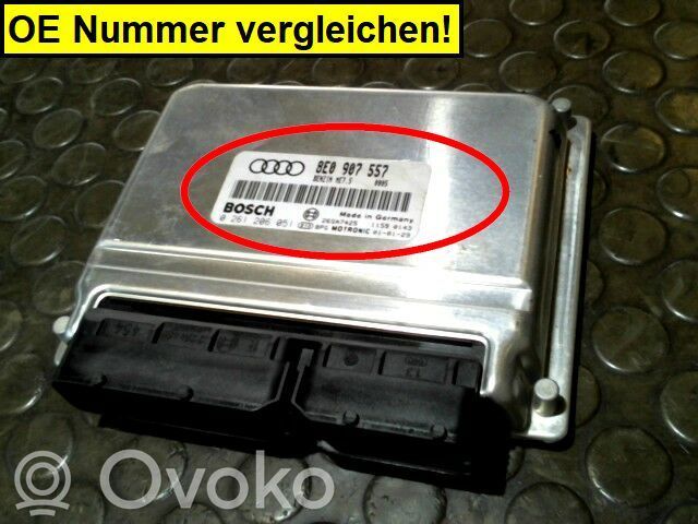 Unidad de control/módulo del motor   8E0907557,0000,0261206051