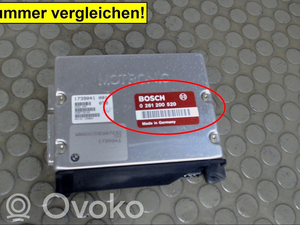 BMW 3 E36 Dzinēja vadības bloks 