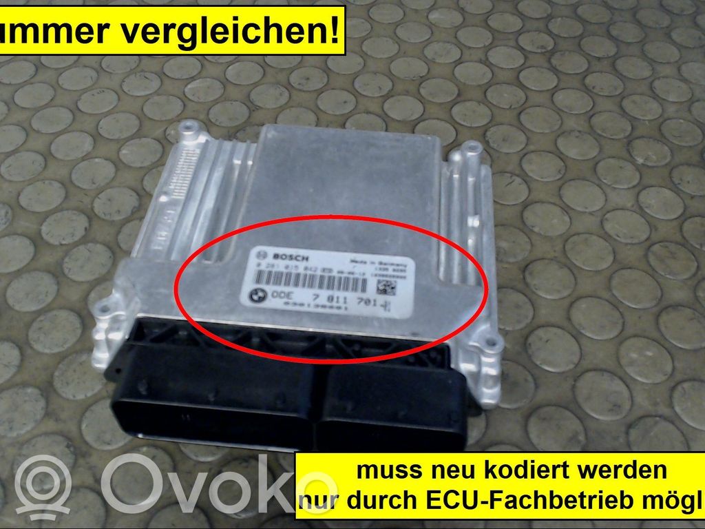 Motorsteuergerät/-modul   N47D20A,0281015042,7811701