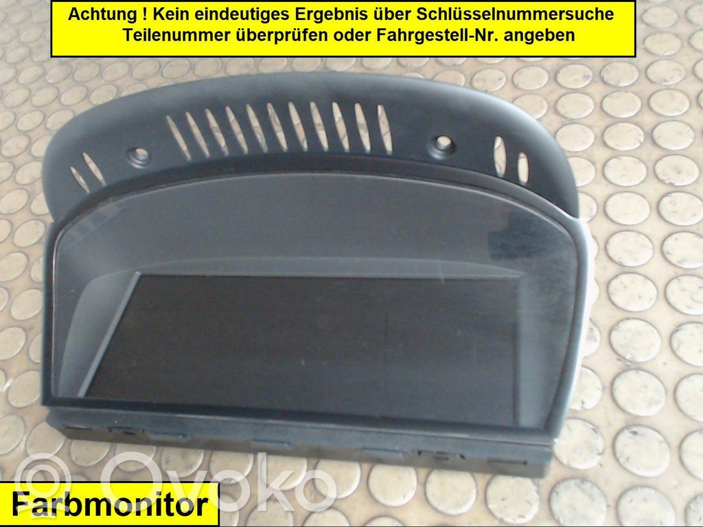 BMW 3 E90 E91 Ecran/afișaj/ecran mic 