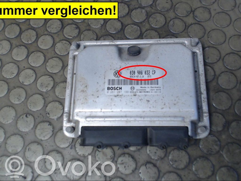 Volkswagen Lupo Unitate/modul de control motor 