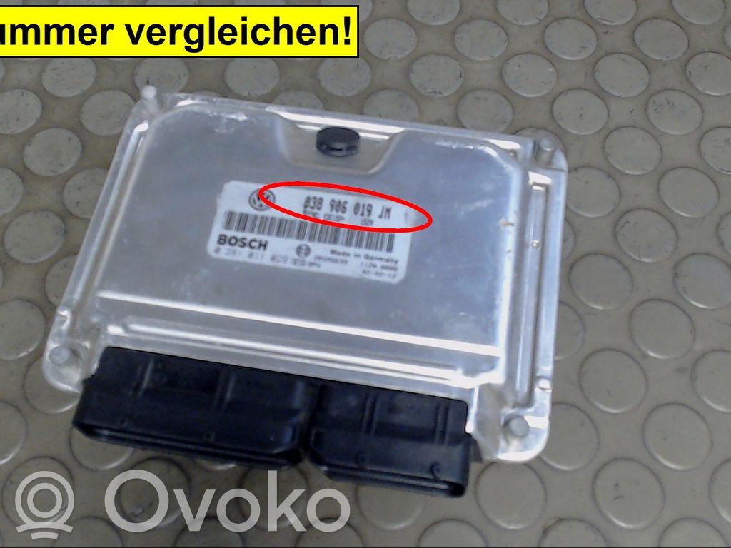Volkswagen Polo IV 9N3 Engine control unit/module 