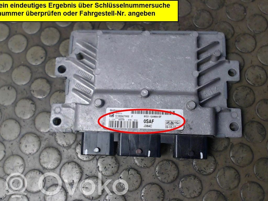 Engine control unit/module   8V2112A650SF,1543041,NICHTZUTREFFEND