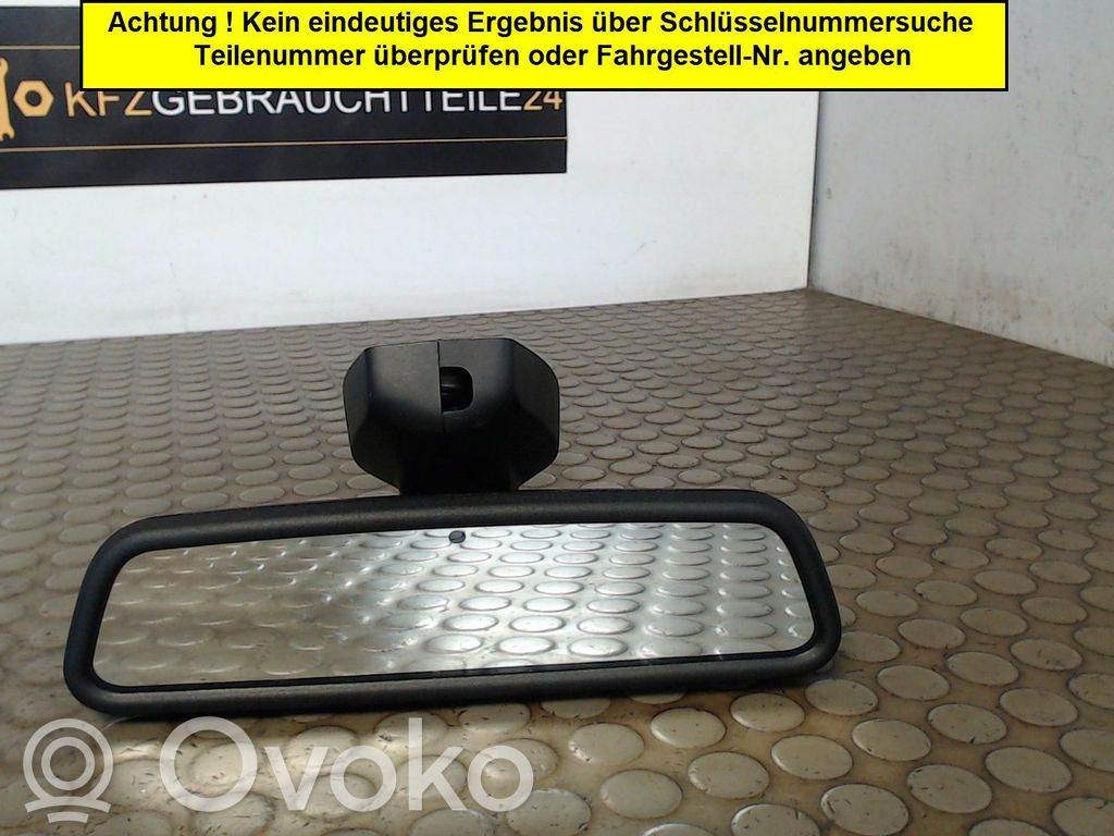 BMW 5 E60 E61 Rear view mirror (interior) 