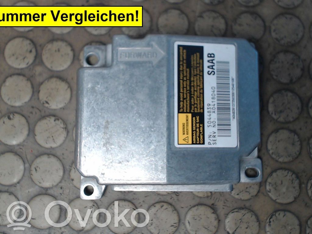 Airbag control unit/module   5044839