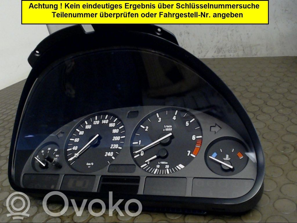 BMW 5 E39 Dashboard trim 