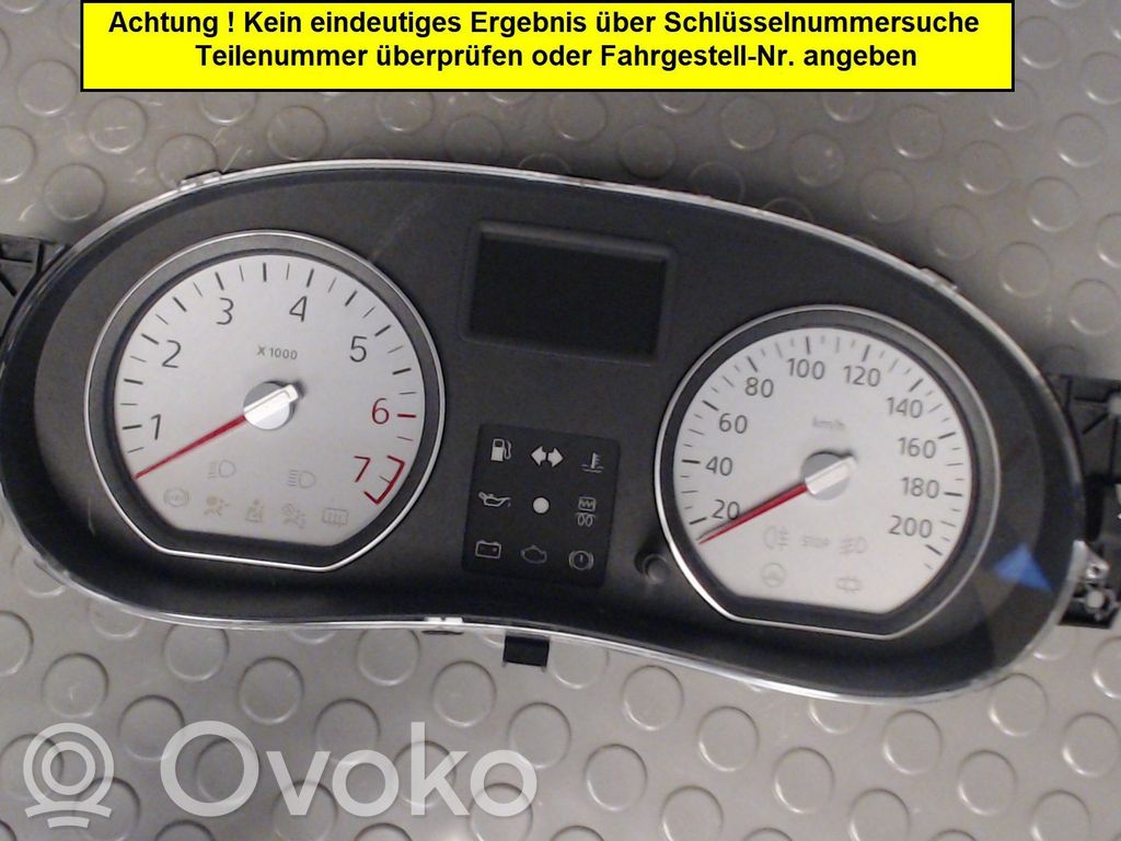 Dacia Sandero Cornice cruscotto 