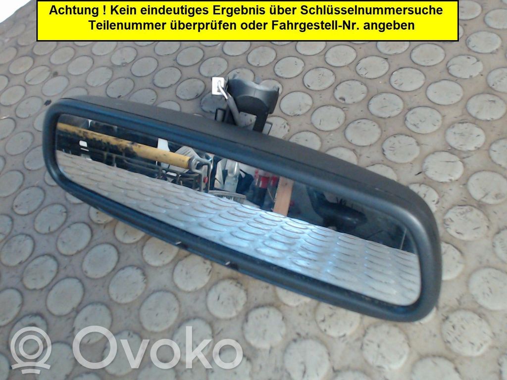 Ford Mondeo MK IV Rear view mirror (interior) 
