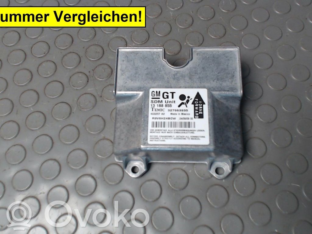 Opel Astra H Airbag control unit/module 