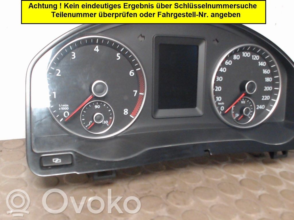 Volkswagen Golf VI Cornice cruscotto 