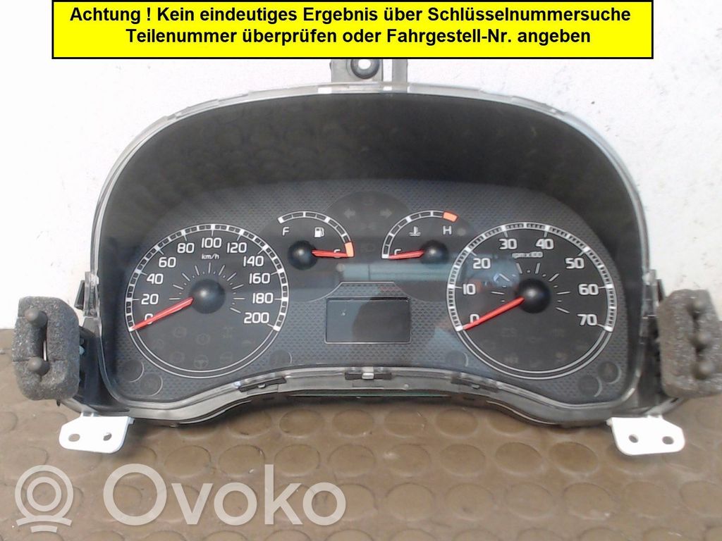 Fiat Panda II Cornice cruscotto 