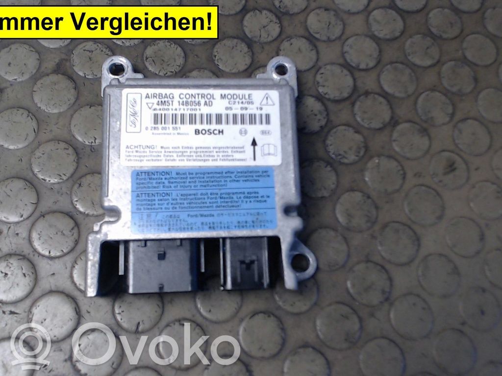 Ford Focus C-MAX Airbag control unit/module 