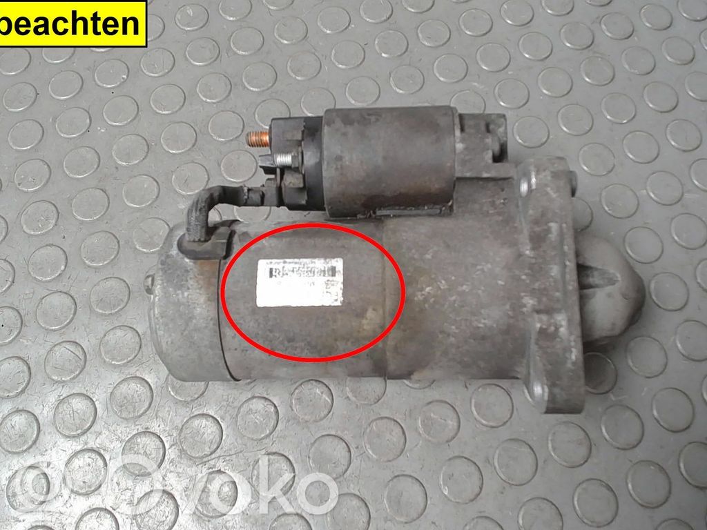 Opel Zafira B Electromotor 