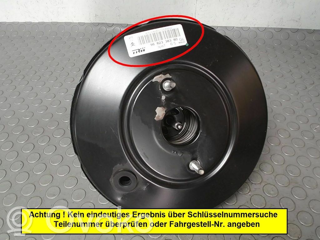 Servo-frein   9682338380,NICHTZUTREFFEND