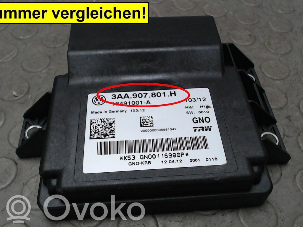 Volkswagen Tiguan Centralina/modulo regolatore della velocità