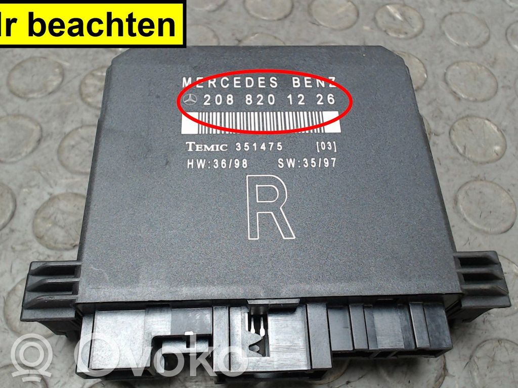 Mercedes-Benz C W202 Maniglia interna per portiera anteriore