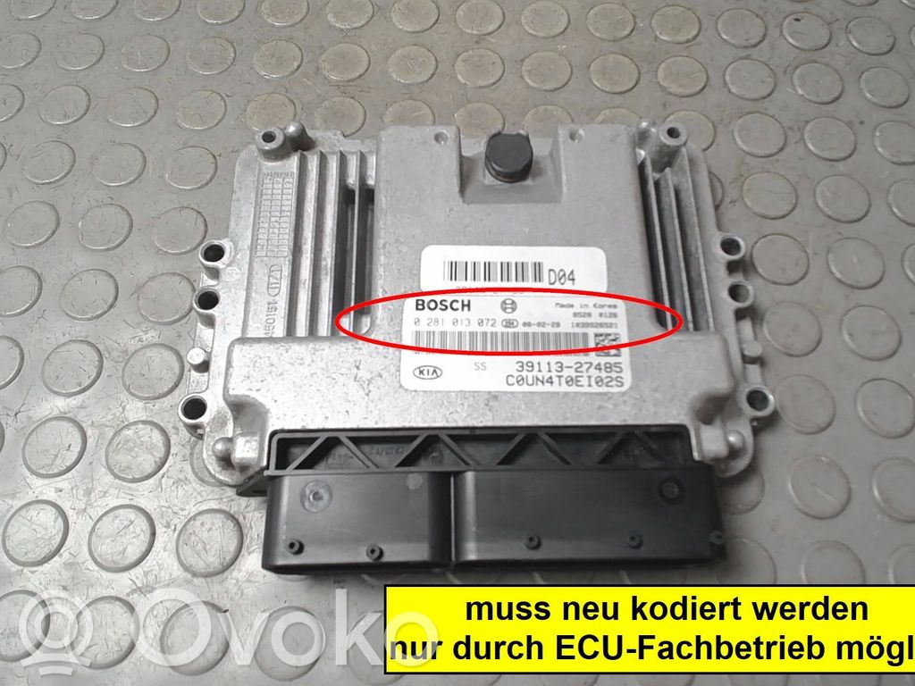 KIA Carens II Centralina/modulo del motore 