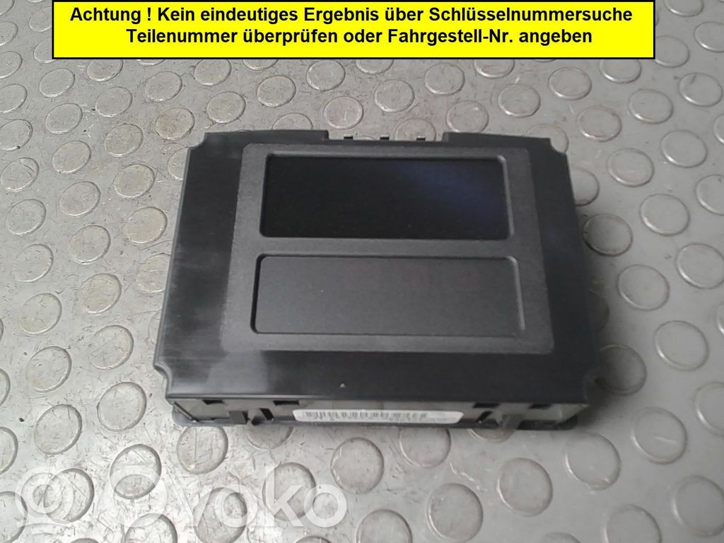 Opel Vectra B Écran / affichage / petit écran