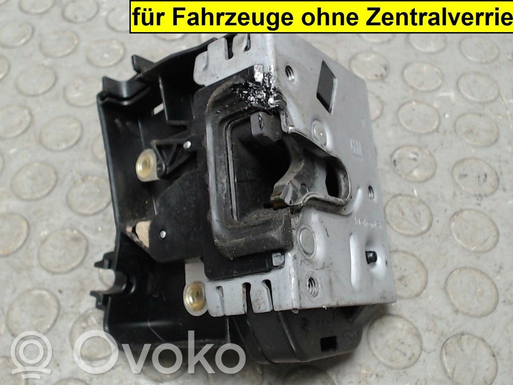 Opel Corsa C Serratura portiera anteriore 