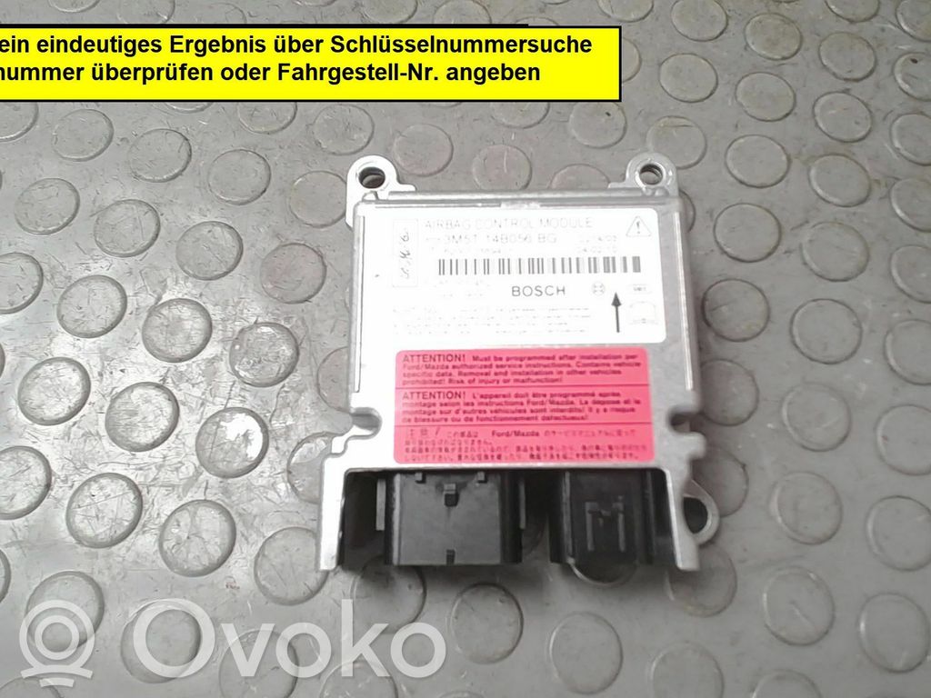 Ford Focus C-MAX Airbag control unit/module 