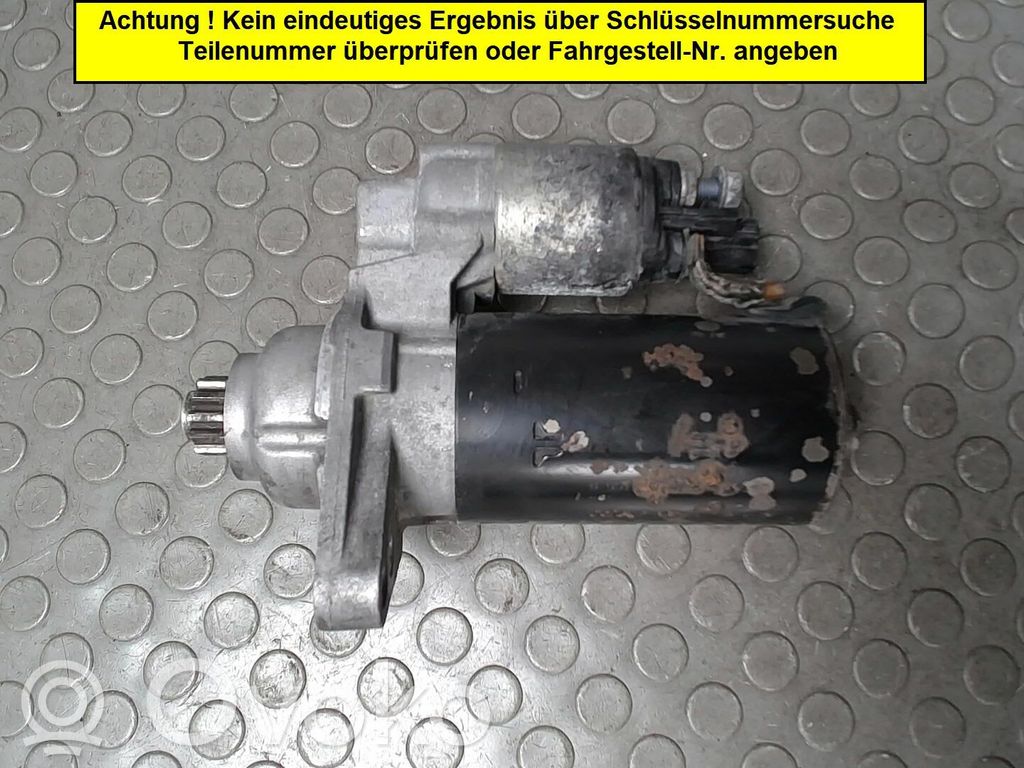 Volkswagen PASSAT B6 Starter motor 