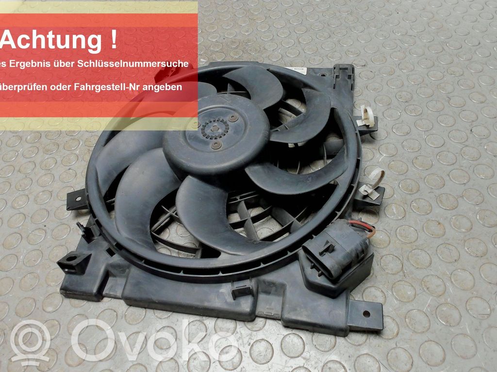 Opel Zafira B Ventilator electric răcire radiator 