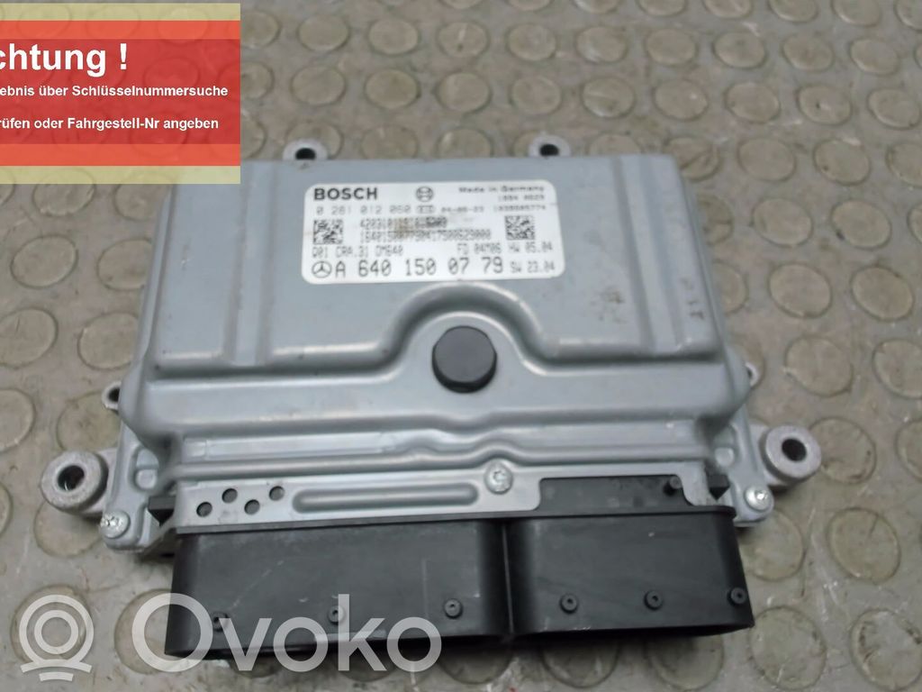 Mercedes-Benz A W169 Unitate/modul de control motor 