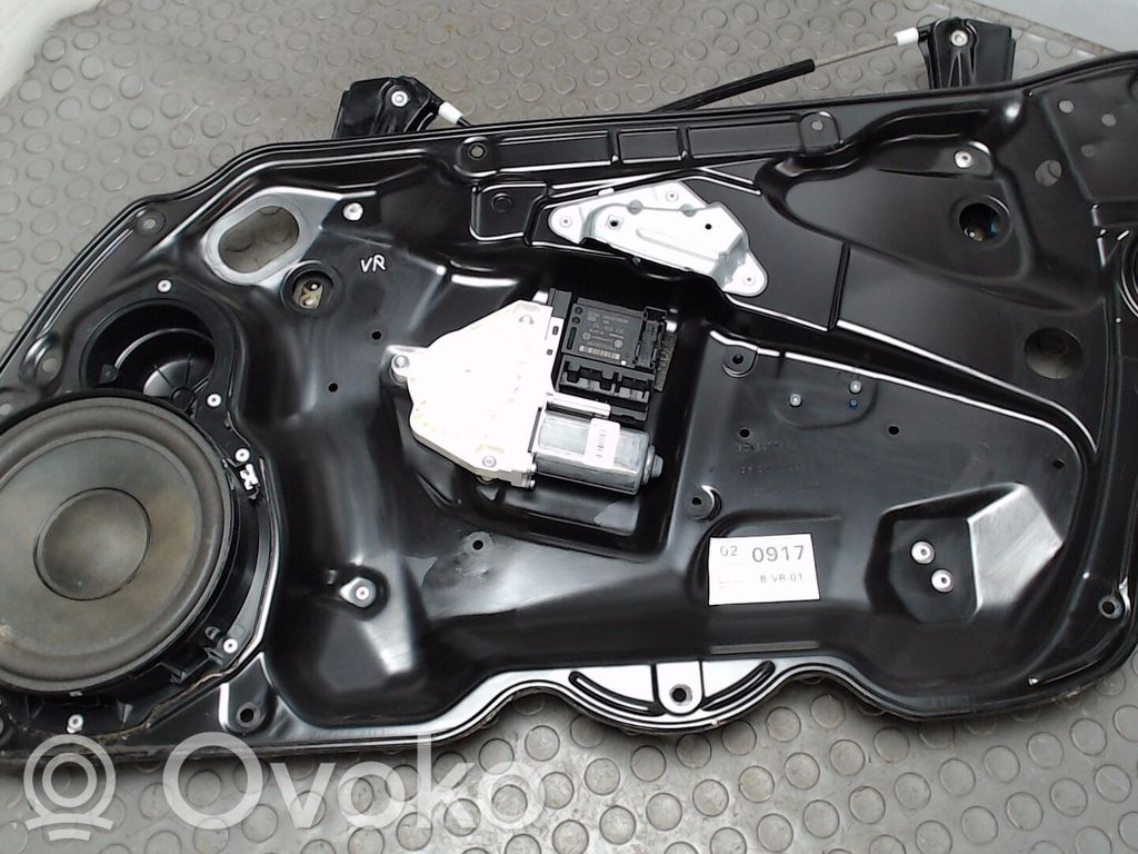Volkswagen PASSAT B6 Fensterhebermechanismus ohne Motor Tür vorne 