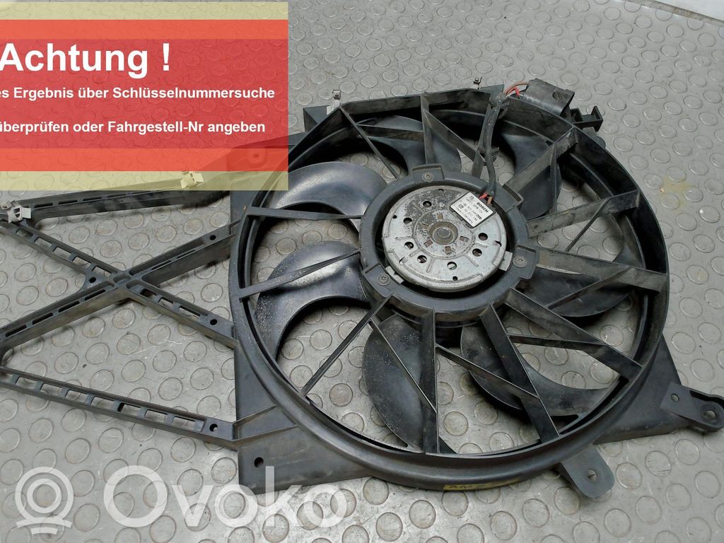 Opel Astra G Ventilatore di raffreddamento elettrico del radiatore