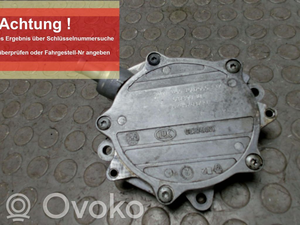 BMW 3 E46 Vacuum pump 